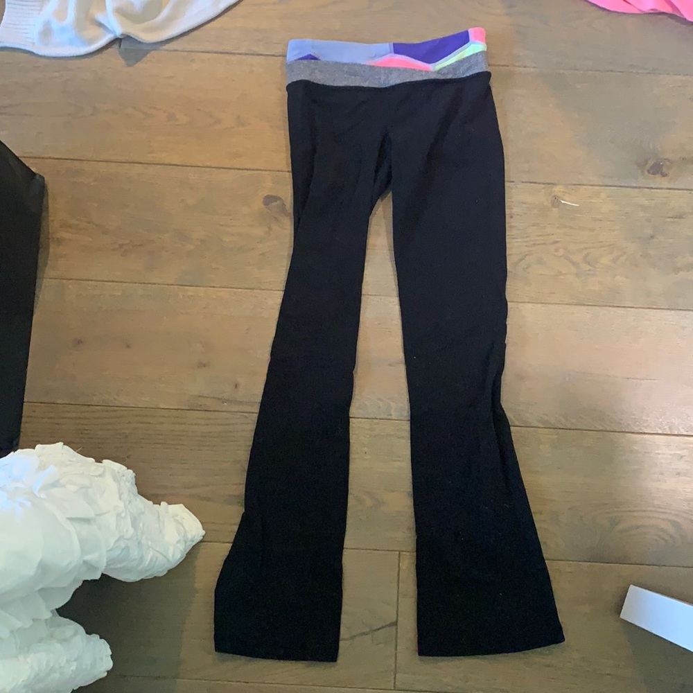 Wide leg ivivva yoga pants
